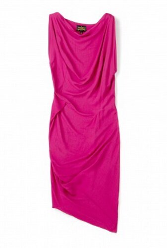 Vivienne Westwood Pink Fond Sleeveless Dress