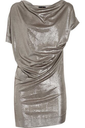 Vivienne Westwood New Drape Ruched Jersey Dress