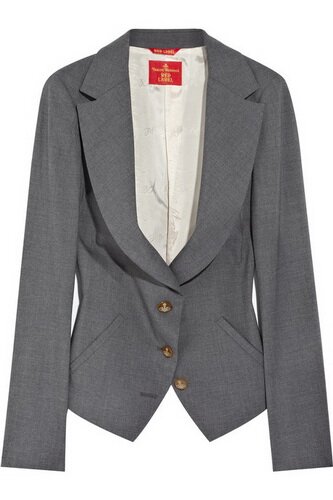 Vivienne Westwood Fitted Wool-blend Blazer